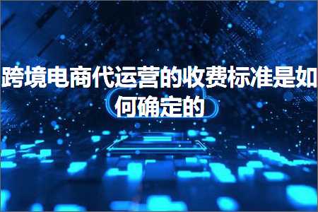 璺ㄥ鐢靛晢鐭ヨ瘑:璺ㄥ鐢靛晢浠ｈ繍钀ョ殑鏀惰垂鏍囧噯鏄浣曠‘瀹氱殑